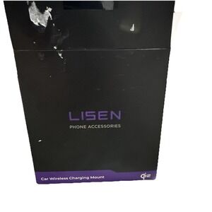 LISEN W119 Qi2 15W Car Wireless Charging Mount Round MagSafe Style Open Box